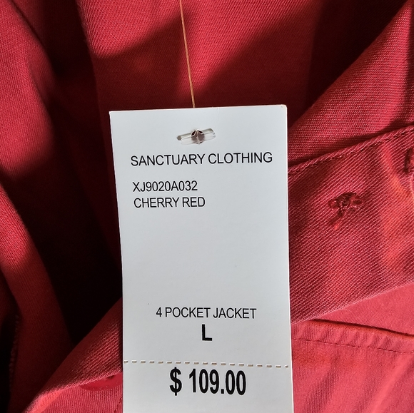 2/$20 Sanctuary L 4 Pocket Jacket - Picture 2 of 8